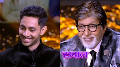 Amitabh Bachchan put grandson Agastya Nanda on the spot on KBC 17.