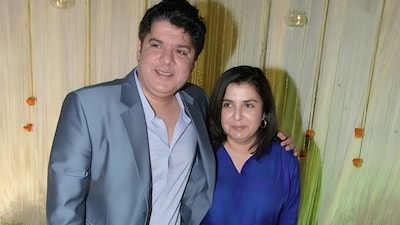 Director Sajid Khan fractured his foot in an on-set accident.