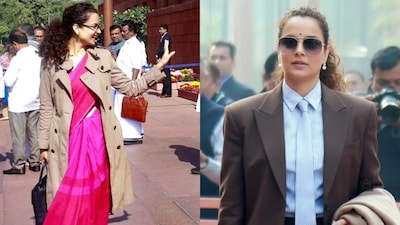 Kangana Ranaut slammed the use of AI on her pictures.