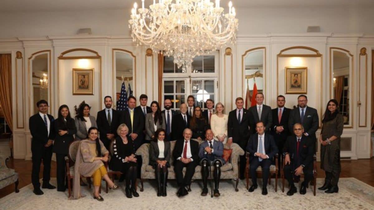 India’s Envoy To US Vinay Kwatra Hosts Farewell Reception For Sergio Gor, Incoming US Envoy to India