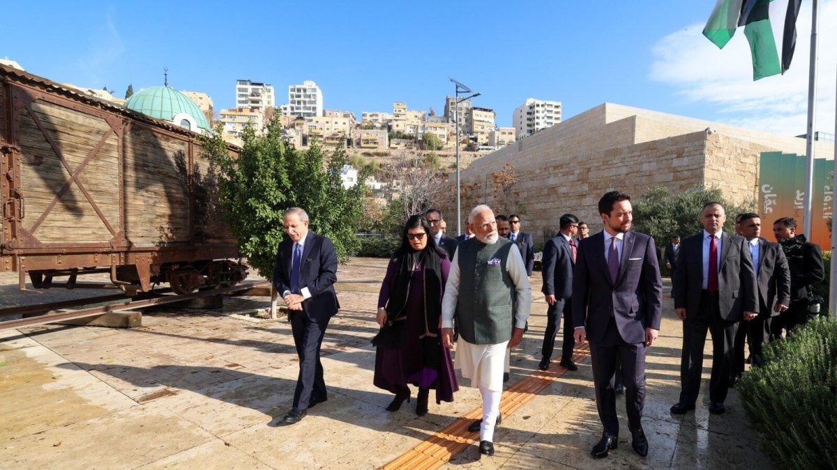 PM Modi’s Jordan Visit Marks 75 Years Of Ties, Ends With Tour Of Jordan Museum
