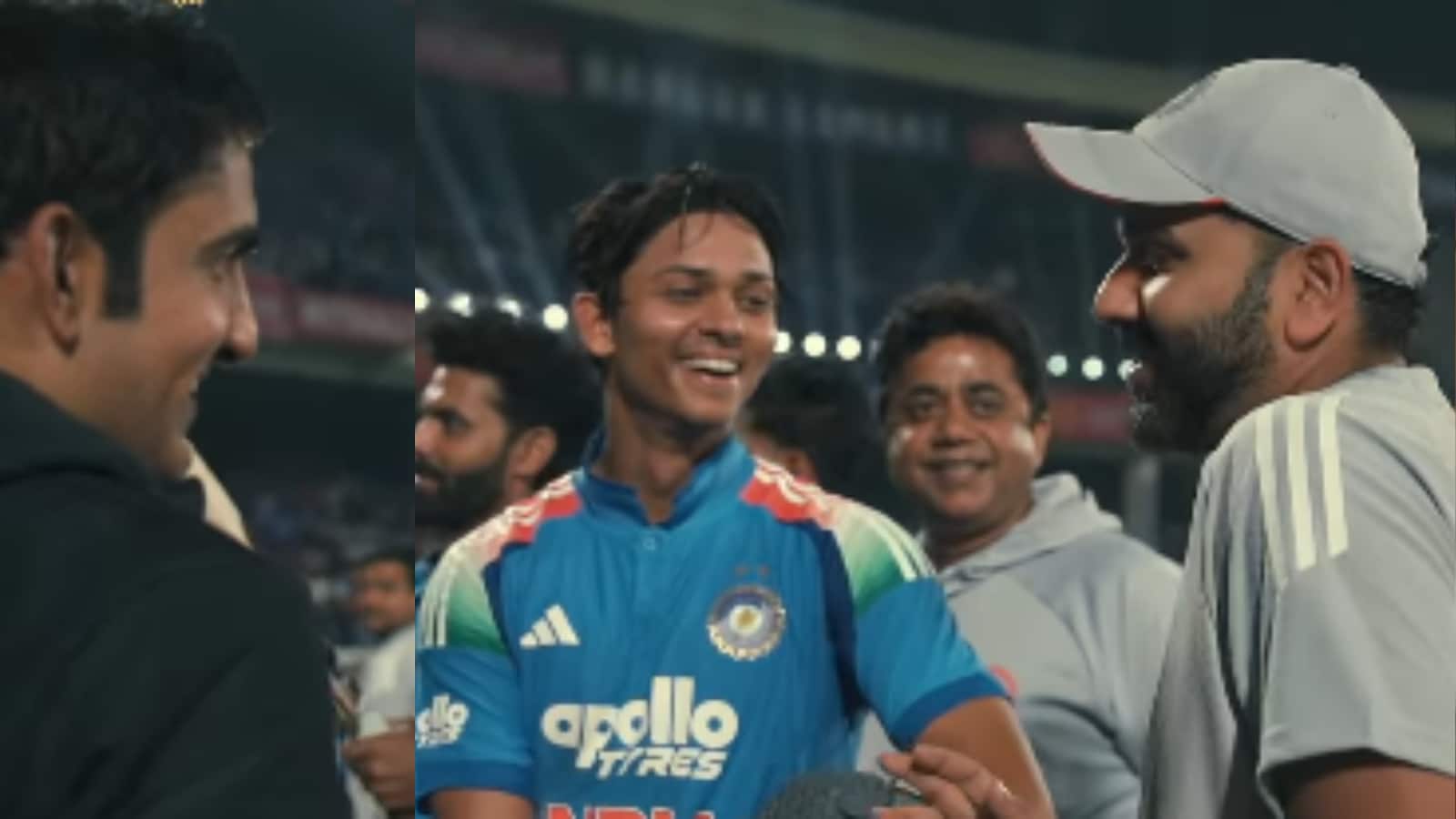 Watch: Rohit Sharma Trolls Yashasvi Jaiswal, Gautam Gambhir's Reaction Is Priceless