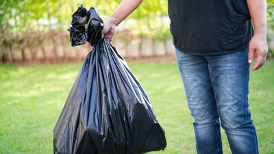 The woman shared that they have to pay to throw away leftover food.