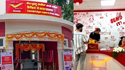 The initiative has begun at three major educational institutions in the city: Acharya Institute of Technology, GITAM University, and the National Law School of India University. (Image: India Post/X)