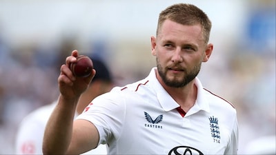 Gus Atkinson ruled out of 5th Ashes Test in Sydney. (Picture Credit: AFP)
