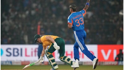 Hardik Pandya bagged the Player of the Match award for his heroics in 1st T20I against South Africa in Cuttack [AP Photo]