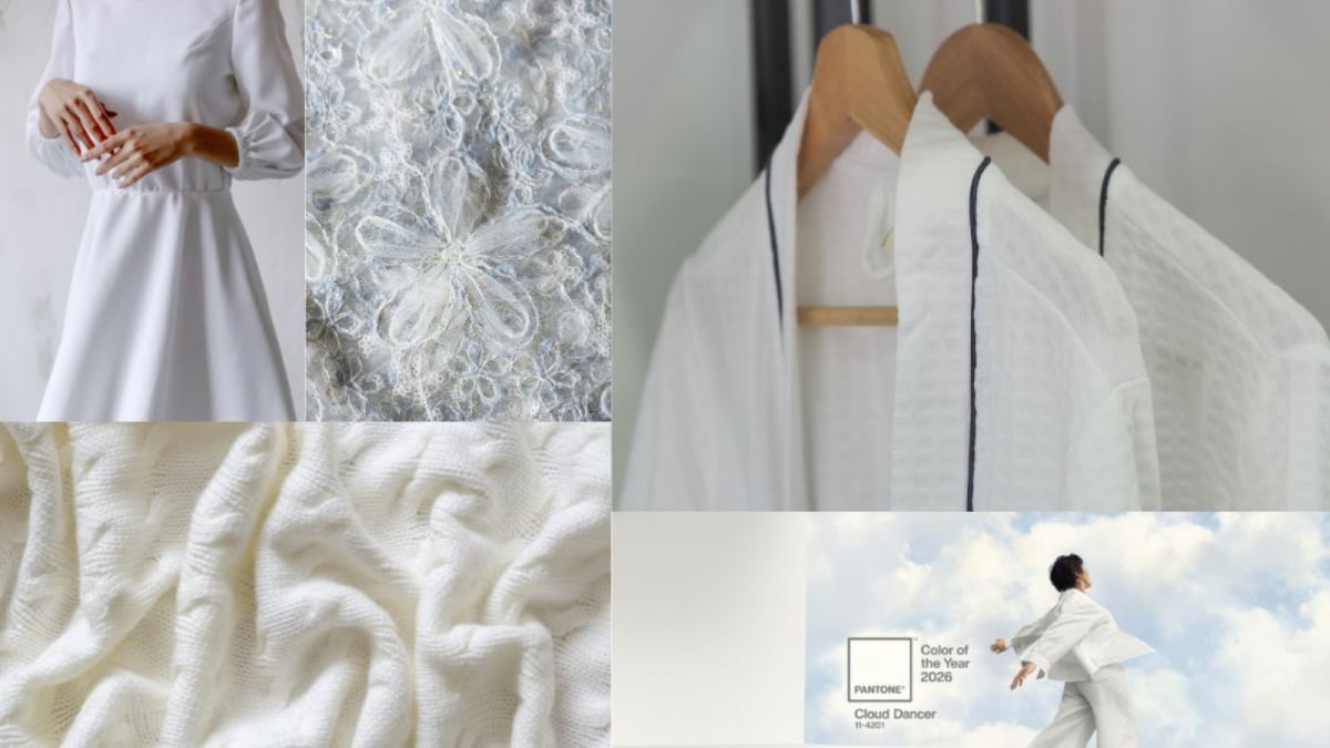 Pantone’s Cloud Dancer Redefines 2026 Fashion