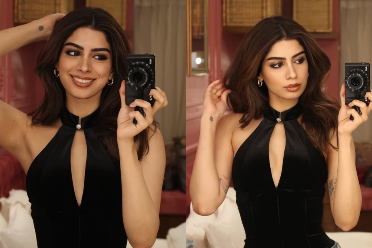 Khushi Kapoor Steals The Spotlight In A Halter Neck Top With A Luxe Touch