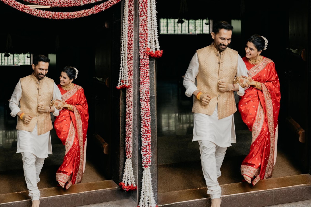 Samantha Ruth Prabhu Marries Raj Nidimoru, Her Pure Katan Silk Arpita Mehta Banarasi Saree Breaks the Internet
