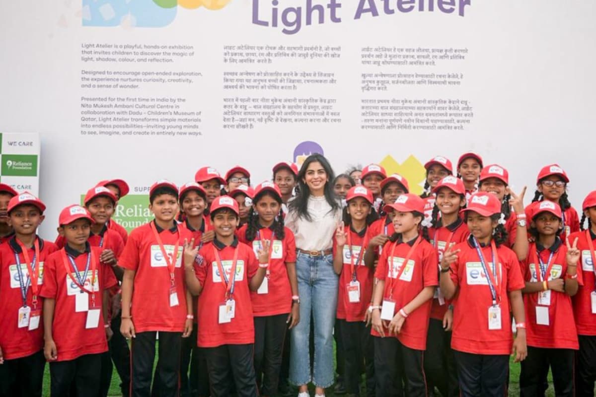 Isha Ambani Embraces Minimal Chic In Simple Top And Denim At Reliance Foundation Event