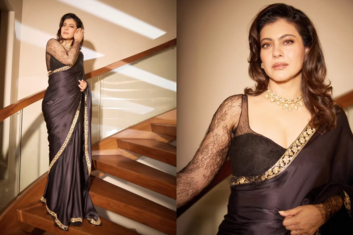 Kajol’s All-Black Glam Takes Over Gustaakh Ishq Premiere, Fans Call Her Beauty ‘Unreal’
