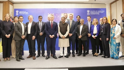 3rd Australia-India Education and Skills Council meeting (AIESC) held in New Delhi on Monday.