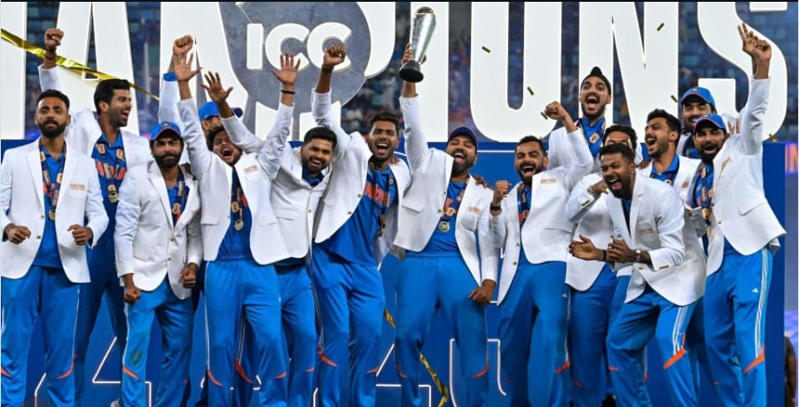 India claimed the ICC Champions Trophy with a composed four-wicket win over New Zealand in Dubai. The victory reflected calm decision-making under pressure, as India navigated a tight final without panic, relying on clarity, balance, and collective responsibility to cross the finish line.