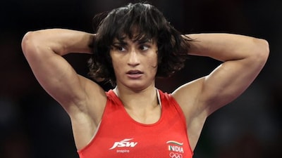 Indian wrestler Vinesh Phogat (X)