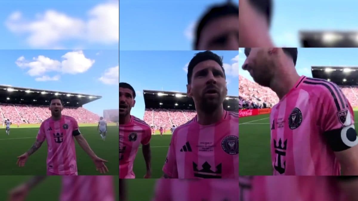 Did Lionel Messi Just Rant In English? Inter Miami Star Argues With Referee In Viral Clip | WATCH