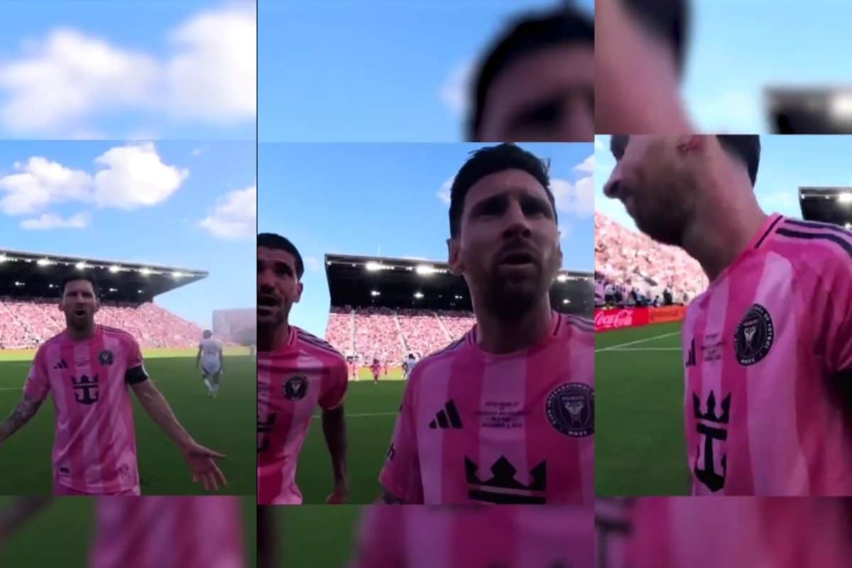 Did Lionel Messi Just Rant In English? Inter Miami Star Argues With Referee In Viral Clip | WATCH