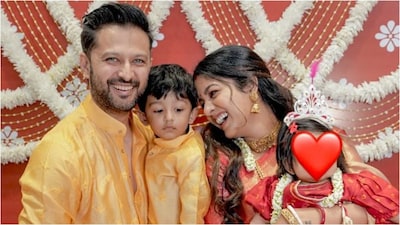 Ishita Dutta, Vatsal Sheth Share Adorable Pics From Daughter Veda's Annaprashan Ceremony