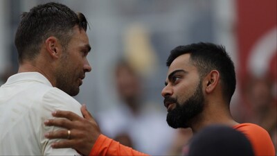 James Anderson ignores Virat Kohli when asked to name best batter of all time. (Picture Credit: AFP)