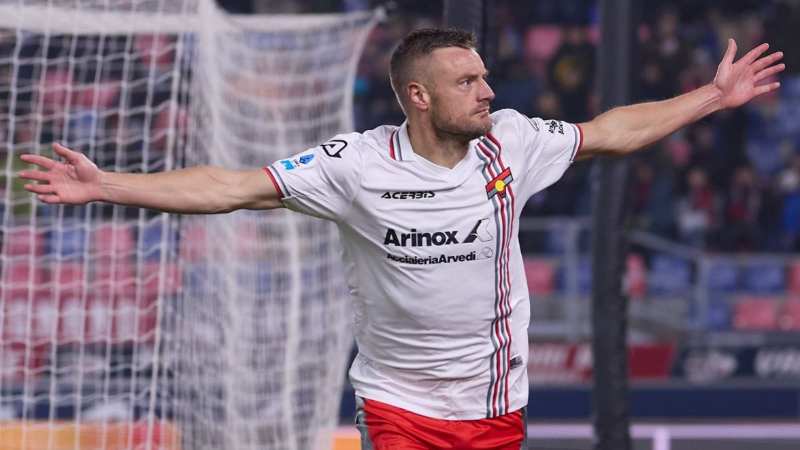 Jamie Vardy now has four goals in nine matches for Cremonese (X) Jamie Vardy now has four goals in nine matches for Cremonese (X)