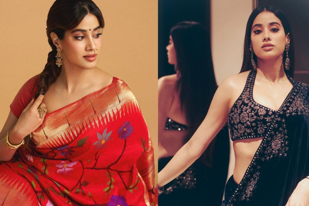 Janhvi Kapoor’s Best Saree Looks Of 2025: Glamour Meets Tradition