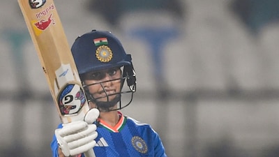 Jemimah Rodrigues smashed an unbeaten 69 as India beat Sri Lanka in 1st T20I (PTI)
