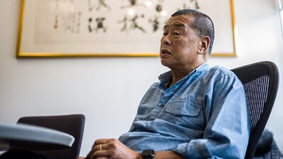 Hong Kong pro-democracy media mogul Jimmy Lai was found guilty on December 15, 2025 on two charges of foreign collusion and one charge of seditious publication, in a high-profile case that has drawn condemnation from Western countries. (IMAGE: AFP) 