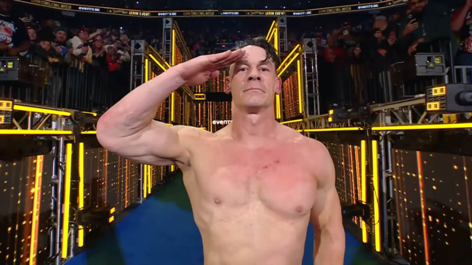 John Cena Bids Emotional Final Goodbye To WWE Universe After SNME | WATCH | Wwe News - News18