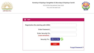 KVS And NVS Recruitment 2025 admit card at cbse.gov.in, kvsangathan.nic.in, and navodaya.gov.in.