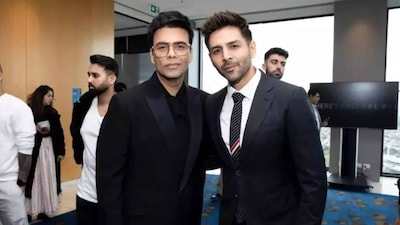Karan Johar talks about Kartik Aaryan's professionalism.