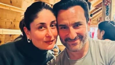 Kareena Kapoor with Saif Ali Khan as the actor reflects on a difficult 2025.