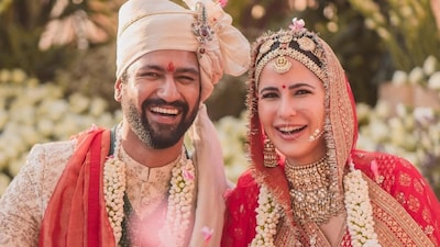 Katrina Kaif and Vicky Kaushal tied the knot on December 9, 2021. (Image: katrinakaif/Instagram)