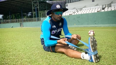 Krishnappa Gowtham played one ODI for India in 2021 (Instagram)