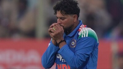 Kuldeep Yadav didn't find a place in Abhinav Mukund's 2025 T20I XI (Picture Credit: AP)