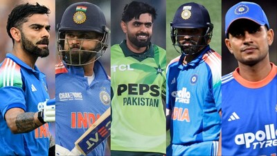 Latest ICC ODI batter's rankings. (Picture Credit: AFP)