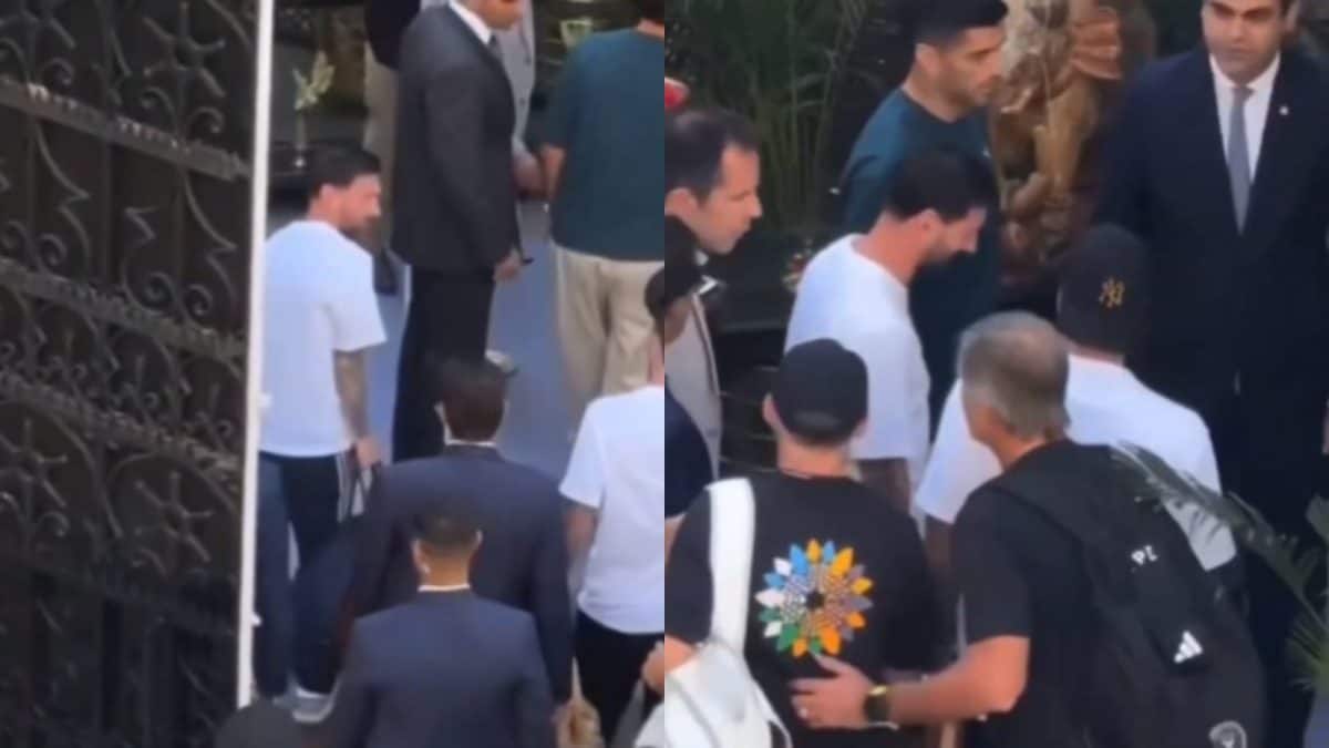 Lionel Messi Arrives In Mumbai; Schedule Secured With 'World Cup-Level' Protection