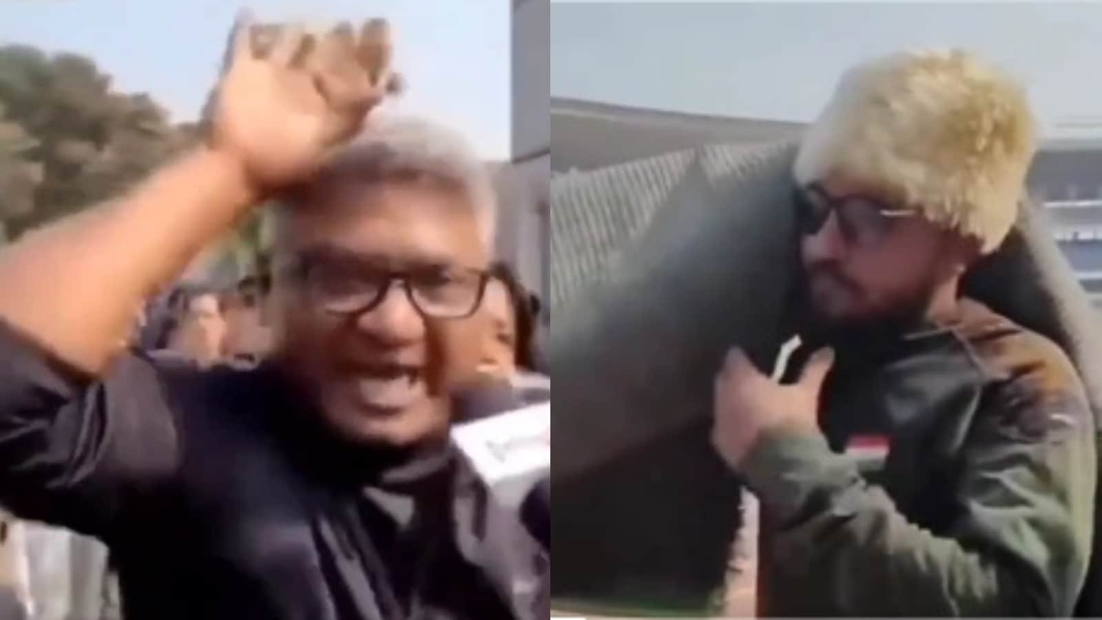 Lionel Messi deixou o local em 20 minutos e os torcedores alegaram que nem conseguiam ver a lenda do futebol. Messi junto com seus companheiros Luis Suarez e Rodrigo De Paul fizeram uma breve aparição no evento. Os fãs que pagaram altos preços de ingressos, variando de Rs 4.000 a mais de Rs 12.000, ficaram em perigo. Após o caos, a Polícia de Bengala Ocidental prendeu Satadru Dutta, o único promotor da turnê. (Imagem: X/Captura de tela) Lionel Messi deixou o local em 20 minutos e os torcedores alegaram que nem conseguiam ver a lenda do futebol. Messi junto com seus companheiros Luis Suarez e Rodrigo De Paul fizeram uma breve aparição no evento. Os fãs que pagaram altos preços de ingressos, variando de Rs 4.000 a mais de Rs 12.000, ficaram em perigo. Após o caos, a Polícia de Bengala Ocidental prendeu Satadru Dutta, o único promotor da turnê. (Imagem: X/Captura de tela)