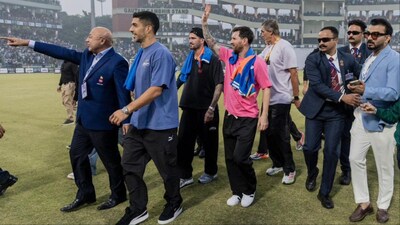 Luis Suarez asked about Virat Kohli pavilion at Arun Jaitley Stadium. (Picture Credit: X)