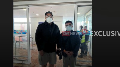 First visuals show the Luthra brothers landing in India following their deportation from Thailand.