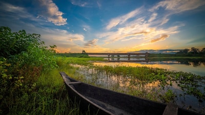 Whether tucked away in the misty mountains or encompassed by a romantic heritage, these offbeat locations provide every couple with an atmosphere of comfort, intimacy, and seclusion. (Pic: Majuli, Assam)