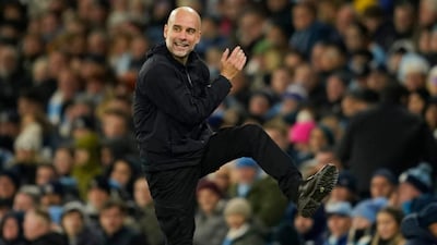 Manchester City boss Pep Guardiola (AFP)