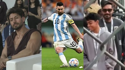 Lionel Messi’s India Tour 2025 reached Mumbai as the football icon arrived at Wankhede Stadium amid massive fanfare. Bollywood stars Ajay Devgn and Tiger Shroff were spotted at the venue, adding star power to the historic sporting event.
