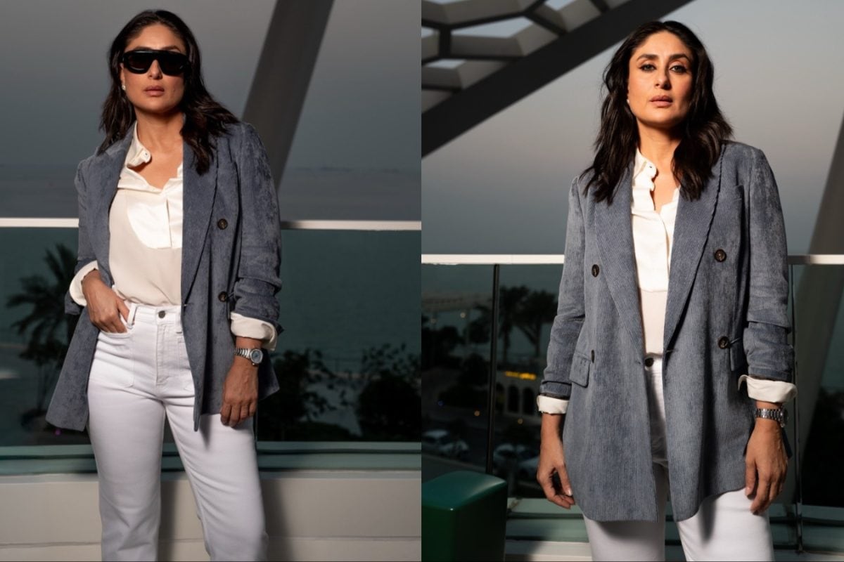 Kareena Kapoor’s Luxe Power-Dressing Moment Steals The Show At Qatar F1