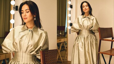 Mira Rajput was styled by Tanya Ghavri. 