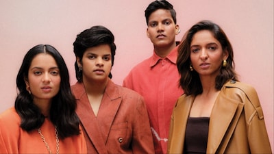 The cricketers were styled by Divya Balakrishnan. (Image: Vogue India)