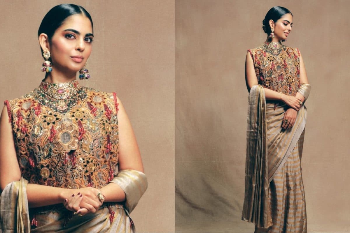 Heritage In Gold: Isha Ambani’s Saree Celebrates India’s Craft Traditions