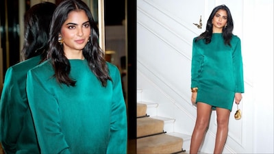 Isha Ambani Redefines Power Dressing For The Modern Woman In A Green Dress