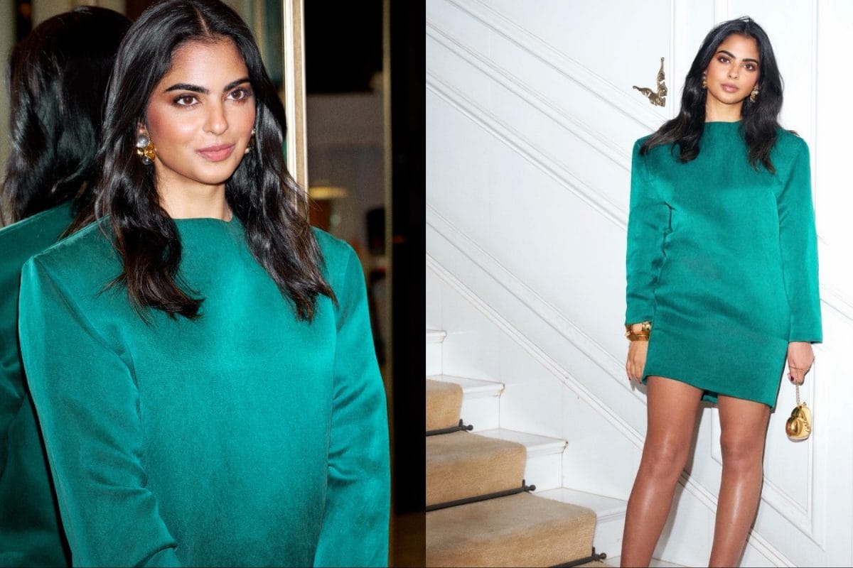 Isha Ambani Redefines Power Dressing For The Modern Woman In A Green Dress
