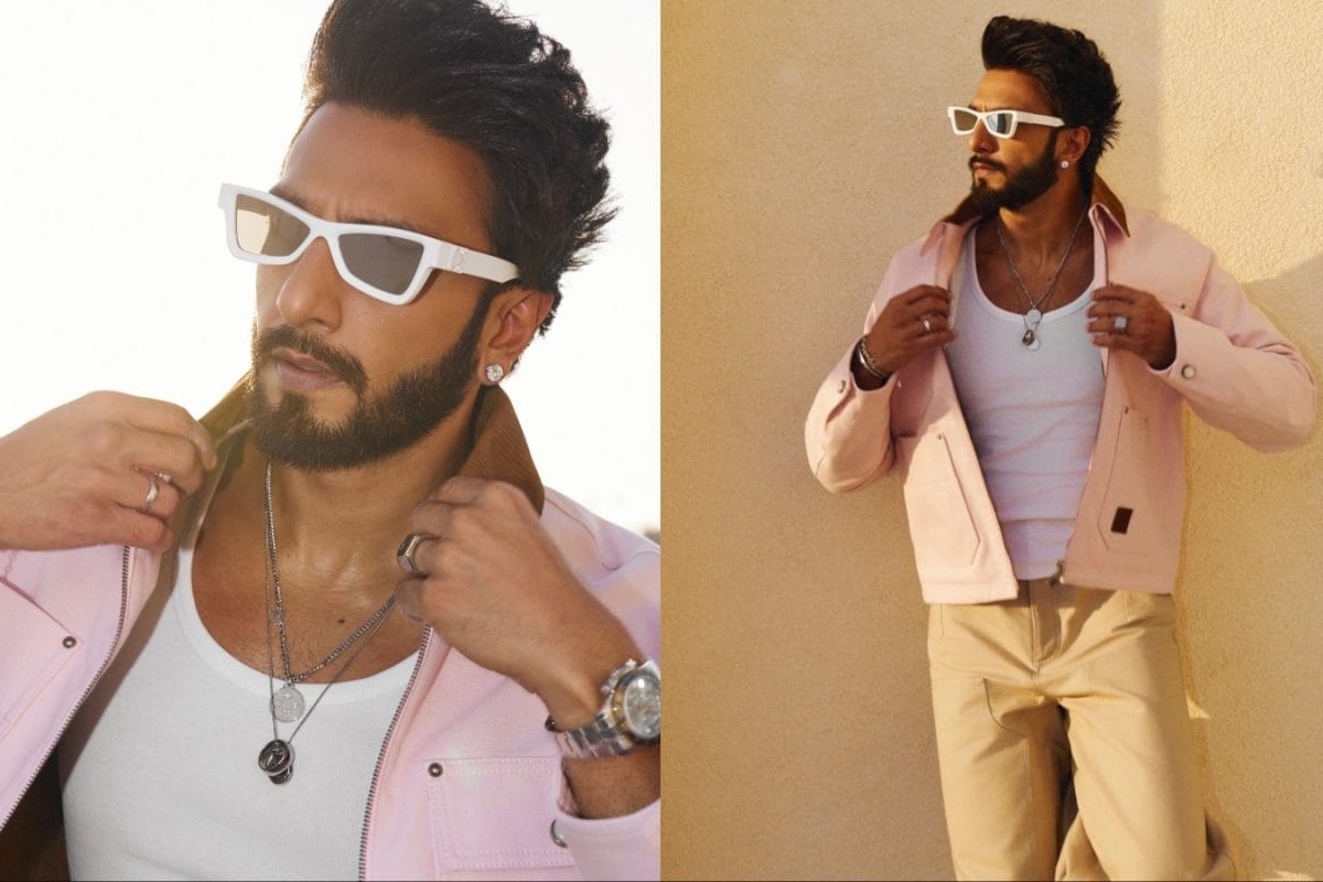Ranveer Singh Reimagines Luxury Menswear In Rs 3.5 Lakh Pink Louis Vuitton Jacket