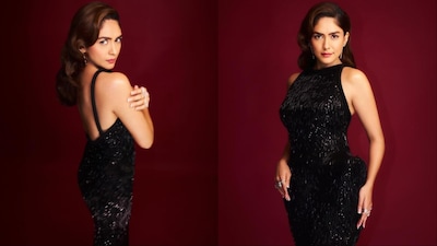 Mrunal Thakur was styled by Leepakshi Ellawadi.