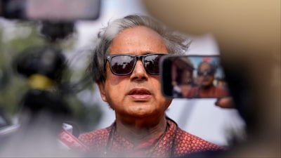 A file photo of Congress MP Shashi Tharoor (PTI)
